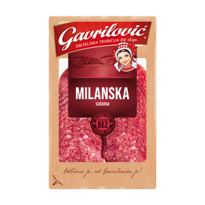 Milanska salami slices