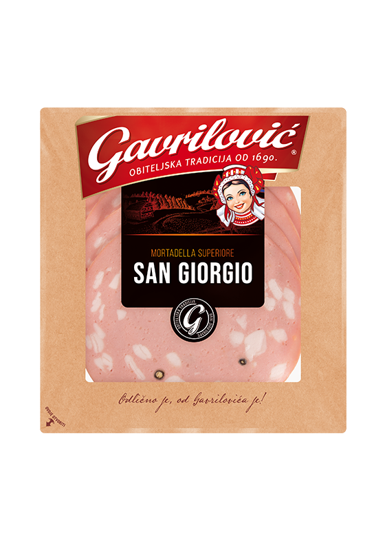 San Giorgio Mortadella Superiore slices