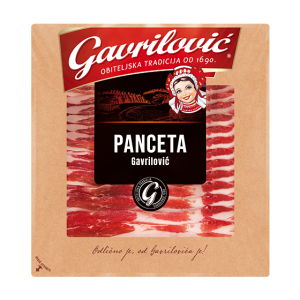 Pancetta Gavrilović slices