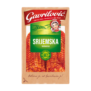 Srijem salami slices